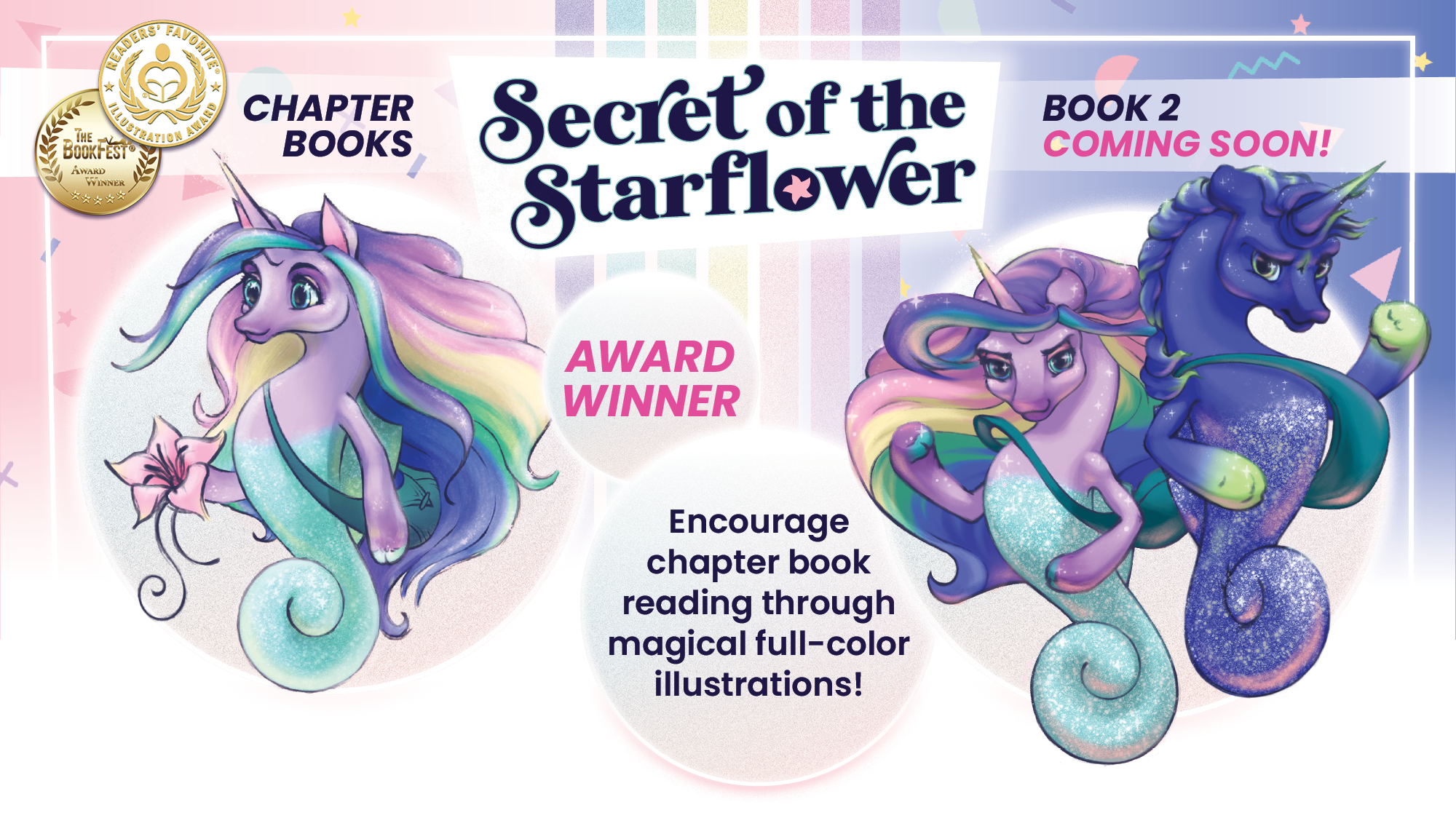 Secret of the Starflower Full-Color Children's Chapter Book Series