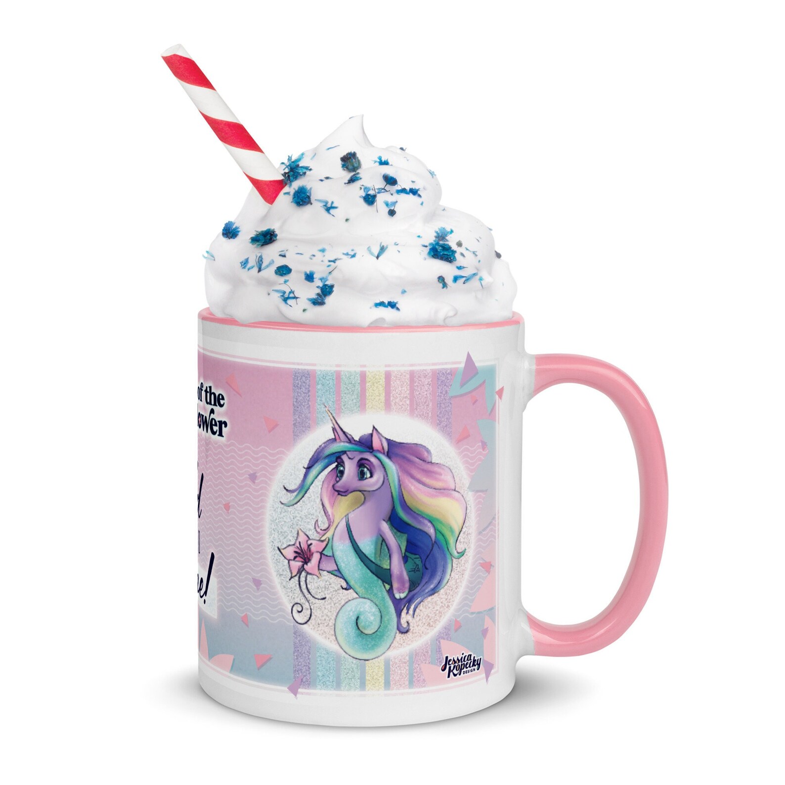 Etsy Swag - Sandy Seahorse Unicorn Ceramic Mug