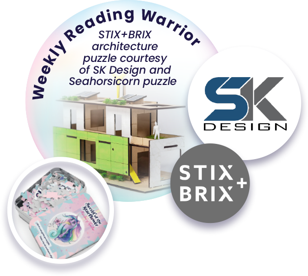Weekly Reading Warrior - Sandy's Summer Splash into Reading - SK Design and Stix + Brit