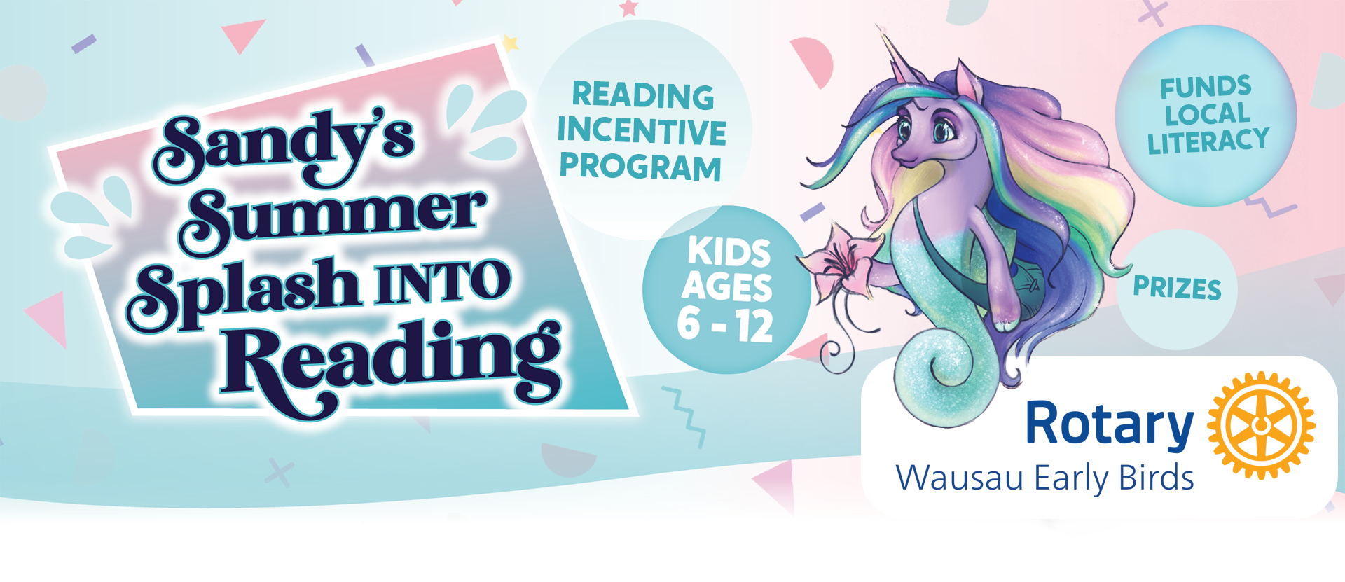 Summer-Reading-Fundraiser-Wausau Sandy's Summer Splash into Reading